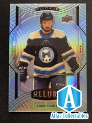 20-21 UD Allure Hockey Rookie Double Rainbow 106 Liam Foudy